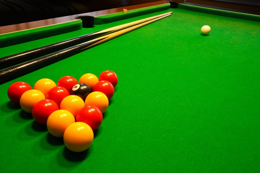 snooker table