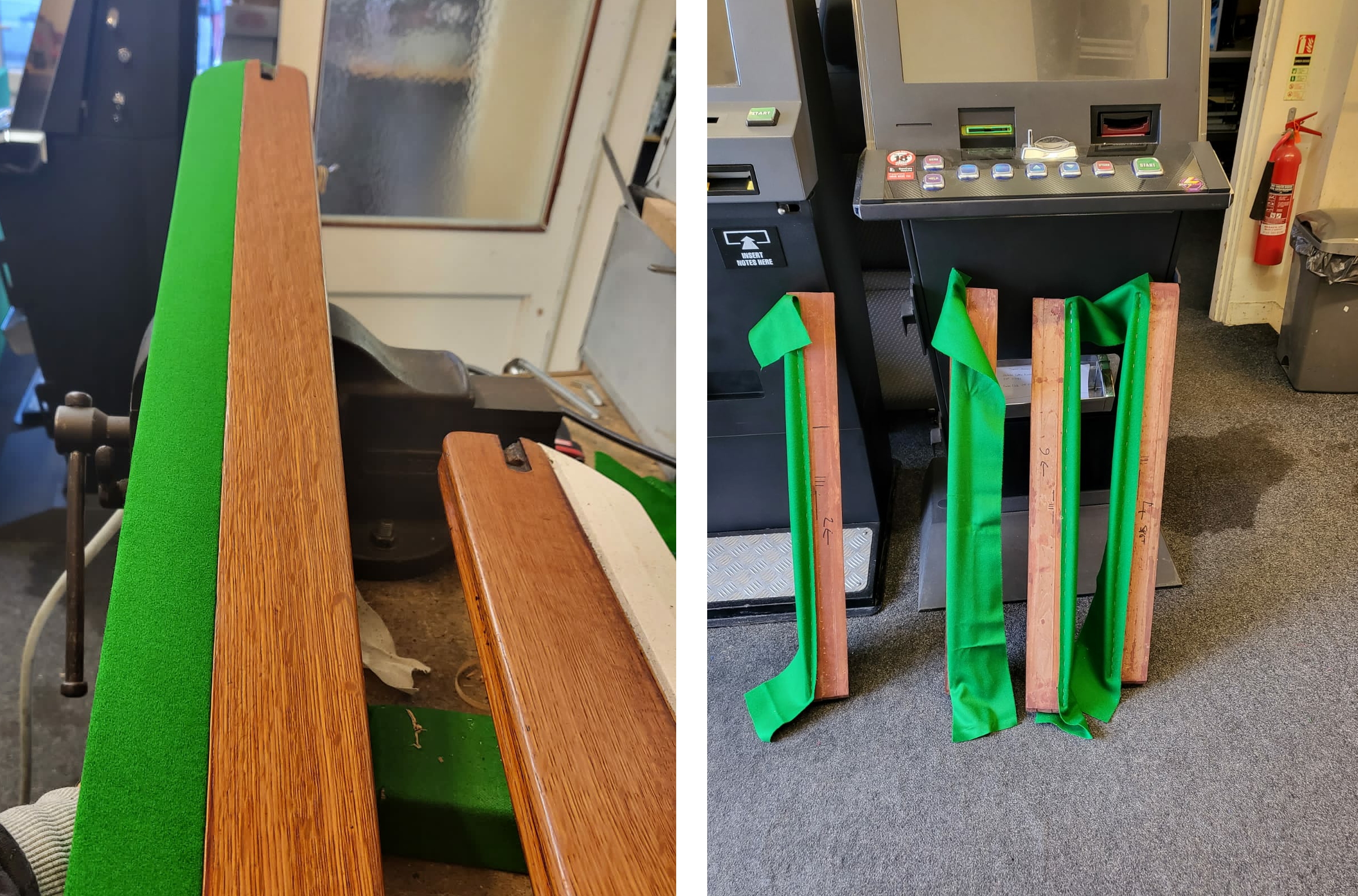 replacement snooker table cushion