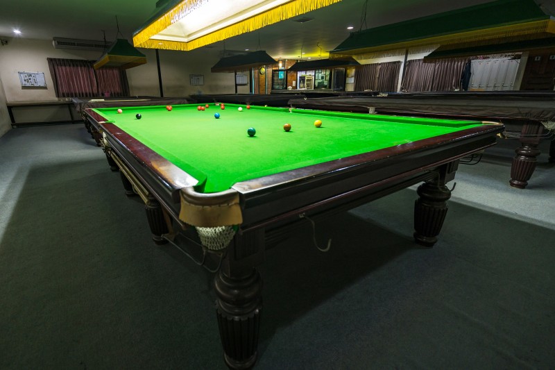 slate bed snooker table