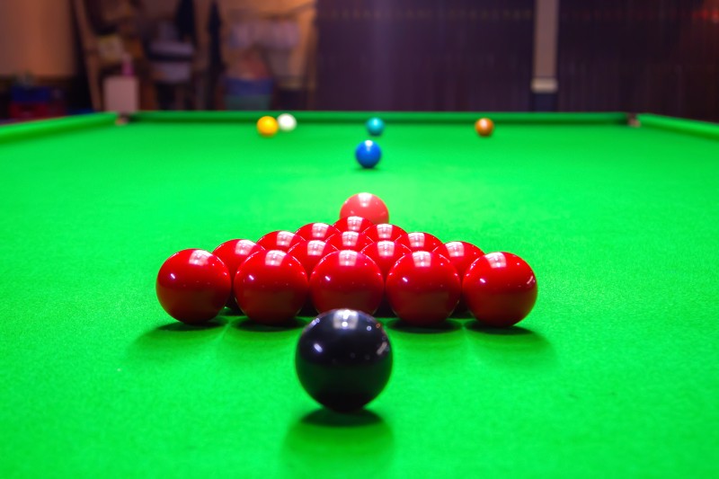 the game of snooker